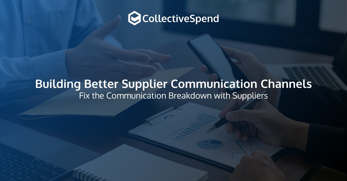 Better Supplier Communication Strategies