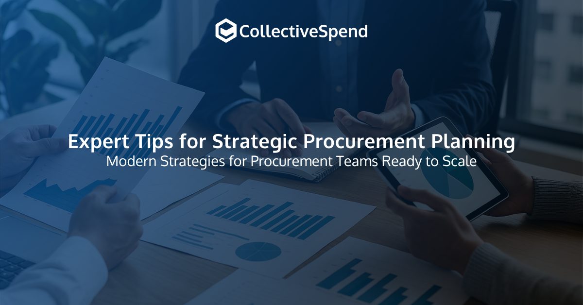 Upgrade Procurement with Smart Strategies