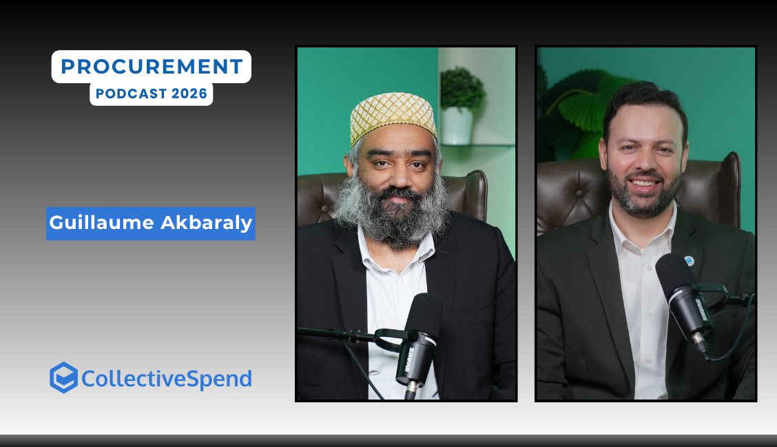 Guillaume Akbaraly on the CollectiveSpend Procurement Leaders MENA podcast